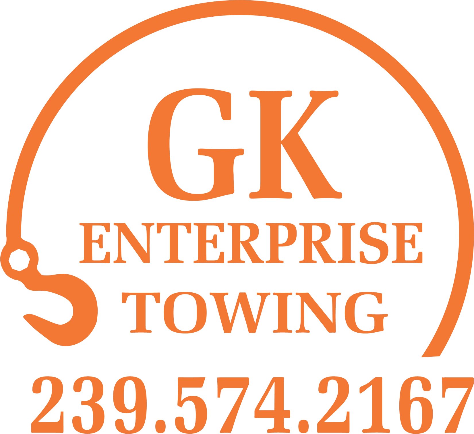 GK TOWING LOGO